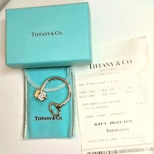 Tiffany & Co. My Sweet Home Silver Key Ring